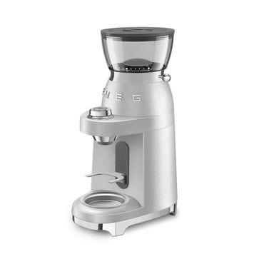 Smeg CGF02 Mini Pro Espresso Coffee Grinder - Stainless Steel