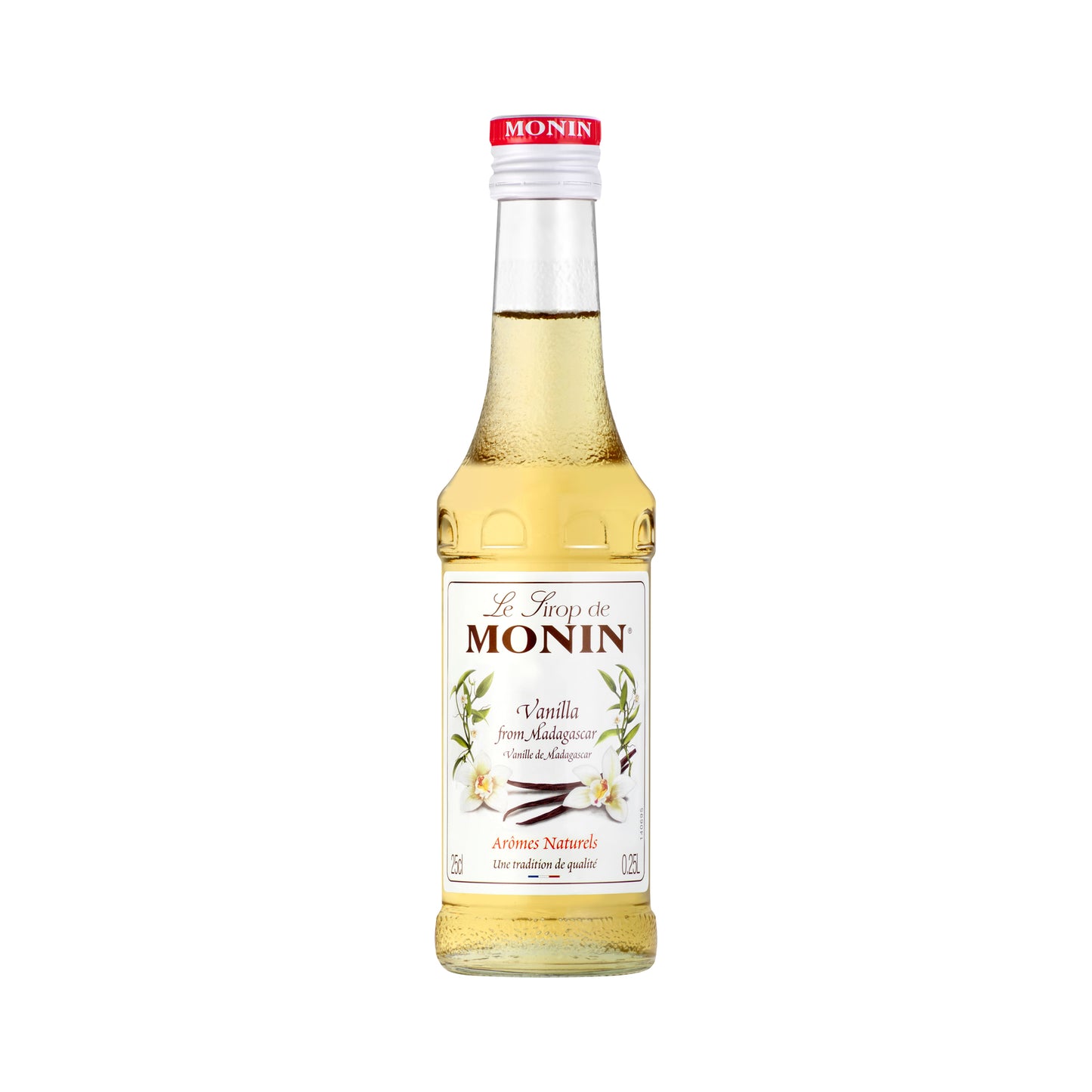 Monin Premium Vanilla Syrup 250ml Glass Bottle