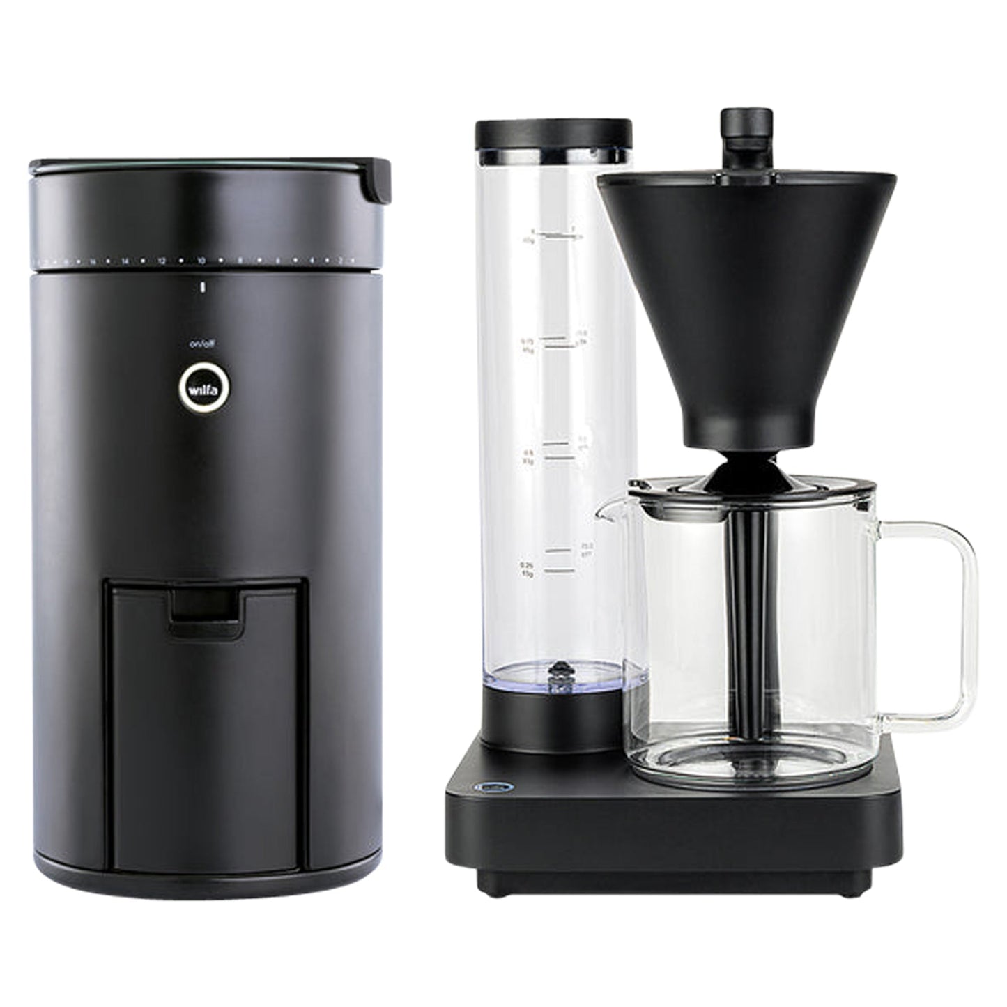 Wilfa Performance Compact Coffee Maker and Uniform Evo Coffee Grinder Bundle