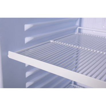 Prodis XD380LH Left Hand Hinged Single Door Tall Shop Display Fridge