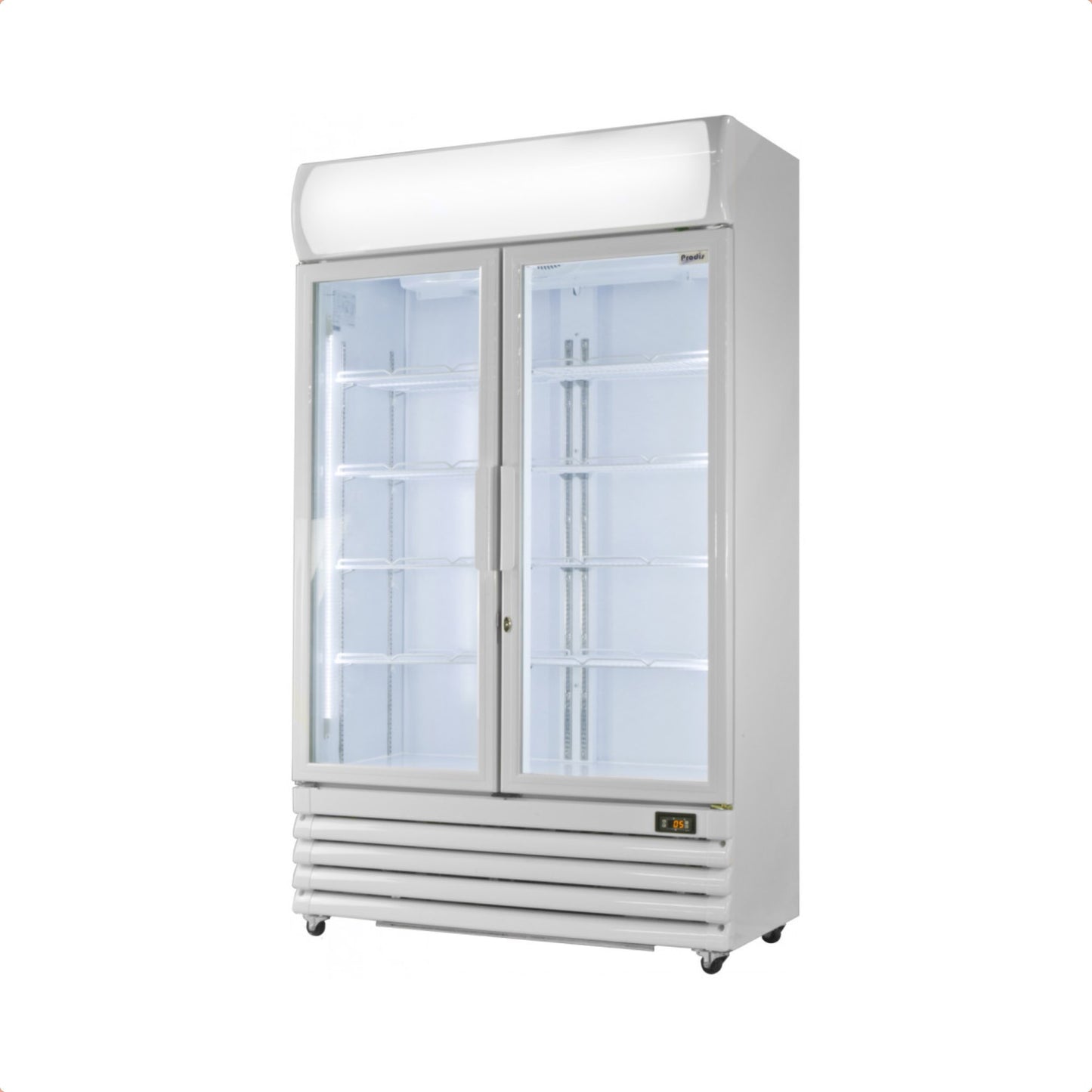 Prodis XD701 Double Door Tall Shop Display Fridge