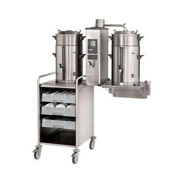 Bravilor B10 HW W L/R Round Filter Machine - Brew 10L in 10 Minutes - 3 Phase + Water Tap