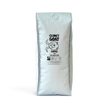 Clumsy Goat Fairtrade Organic Swiss Water Process Peruvian Decaf Coffee Beans
