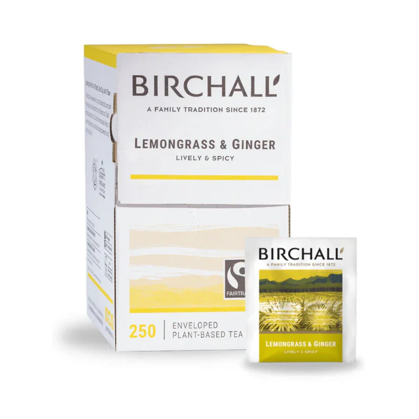 Birchall Lemongrass & Ginger – 250 Enveloped Tea Bags