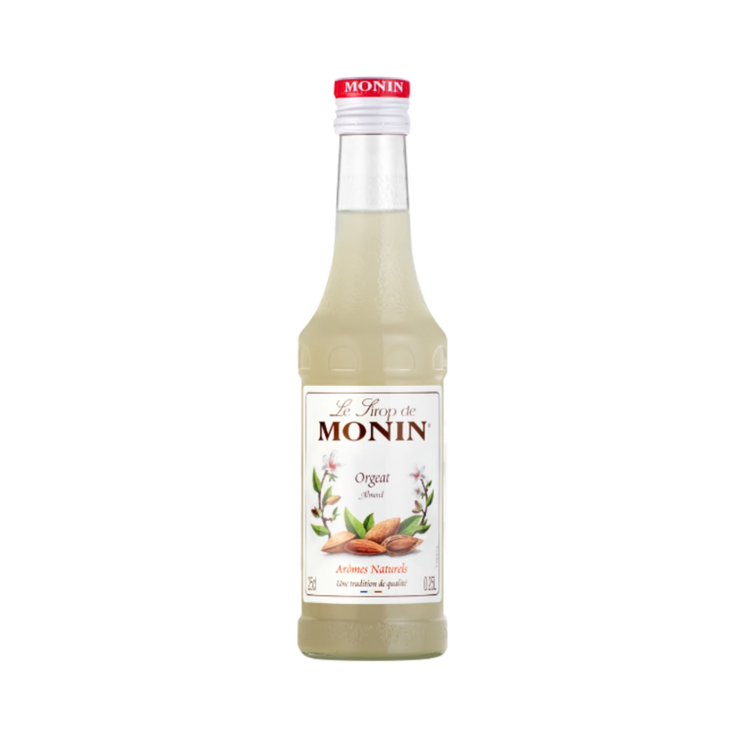 Monin Premium Almond Syrup 250ml Glass Bottle