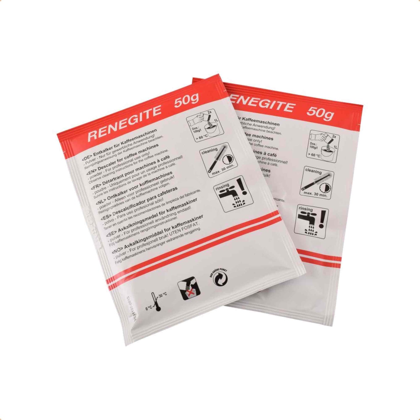 Bravilor Renegite Descaling Powder Sachets 4 X 15 X 50g (60 Sachets)