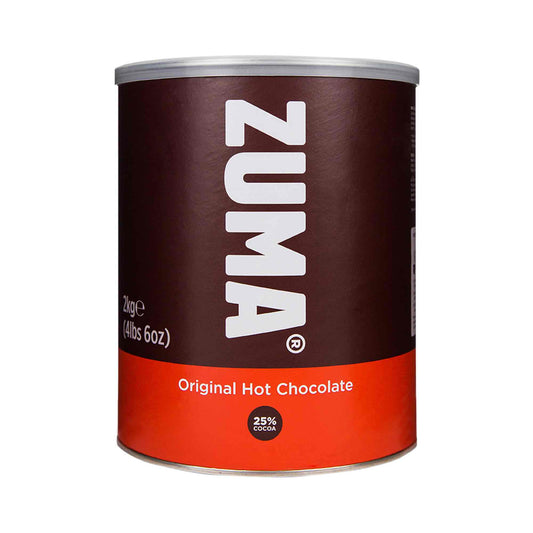 Zuma Original Premium Hot Chocolate 25% Cocoa 2kg Tin