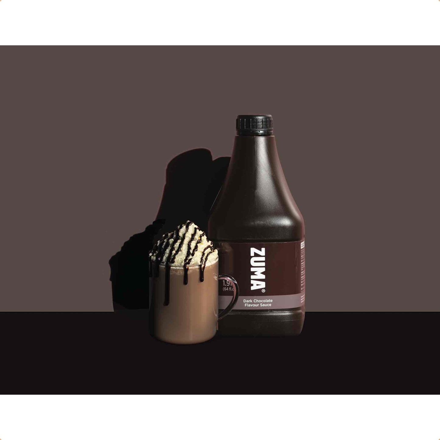 Zuma Dark Chocolate Sauce - 1.9 Litre Bottle