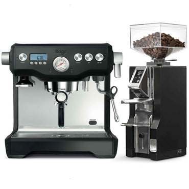 Sage The Dual Boiler Espresso Machine + Eureka Libra Grinder Package