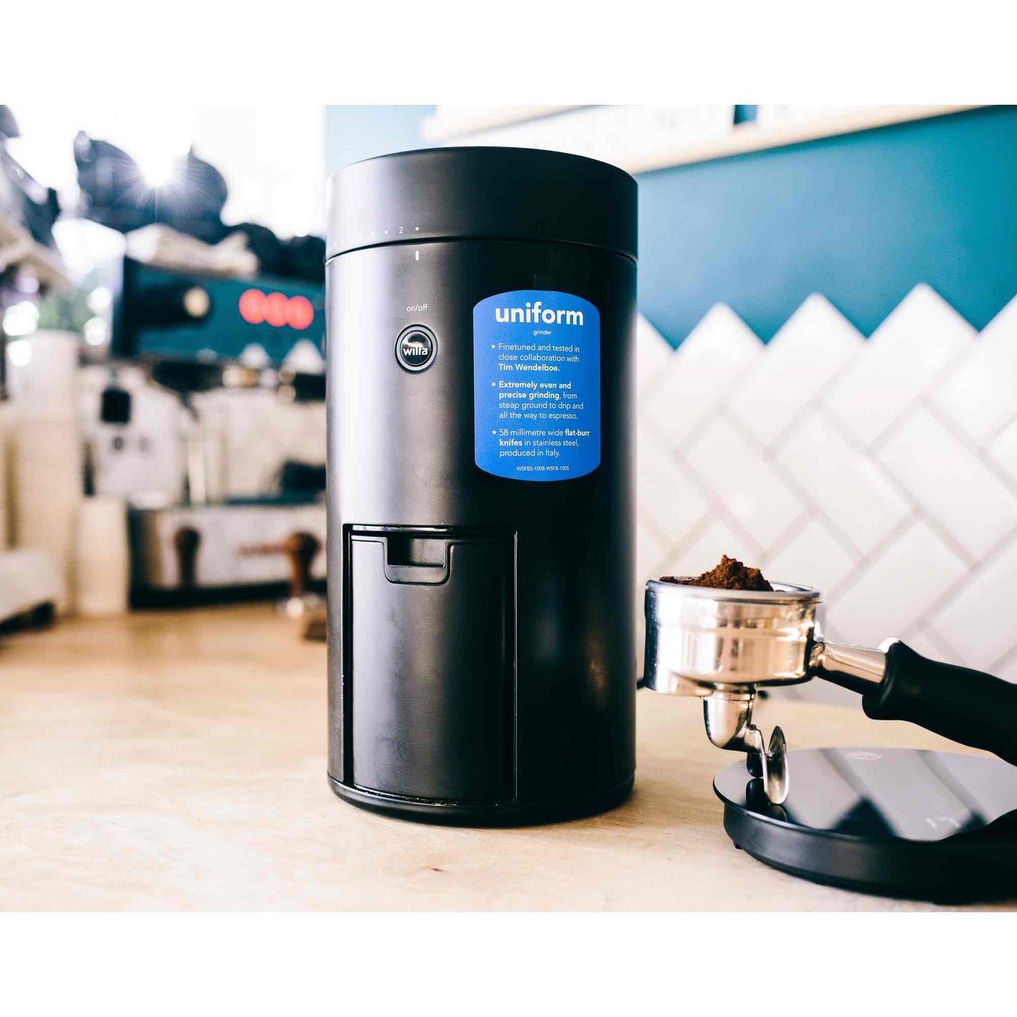 Wilfa Uniform+ Coffee Grinder - Black