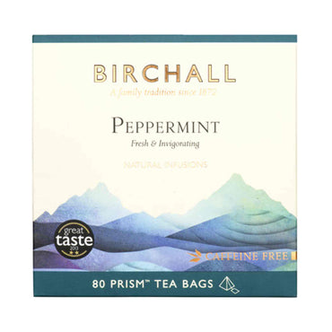 Birchall Peppermint Leaves Prism Tea Bags