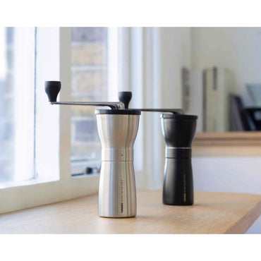 Hario Mini Slim PRO Coffee Grinder - Black Metal