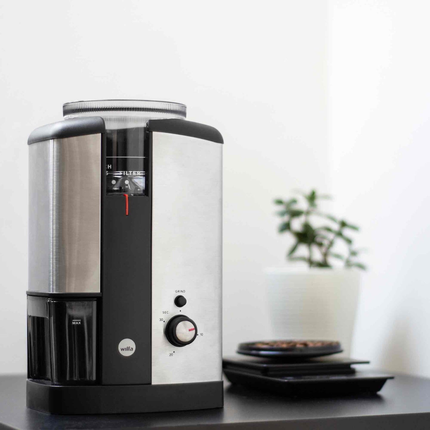 Wilfa Silver Coffee Grinder