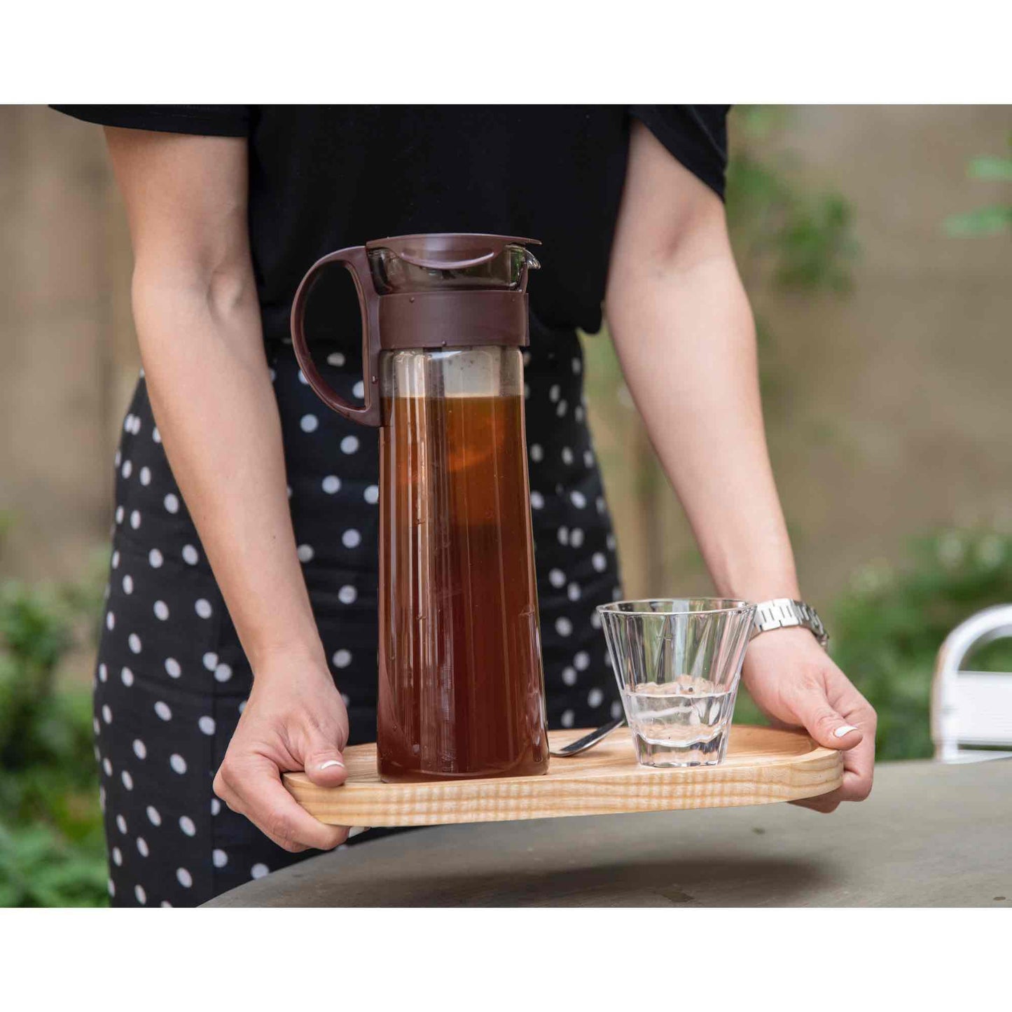 Hario Mizudashi Cold Brew Coffee Maker Pot - Red - 1 litre