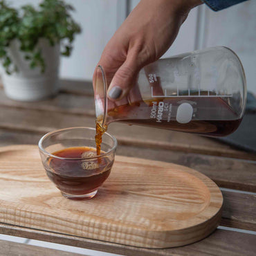 Hario Lab Angled Glass Coffee Beaker - 300ml