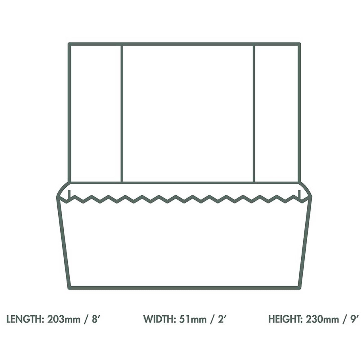 Vegware Compostable 8 x 2 x 9in Therma Paper Pouch - Case of 500
