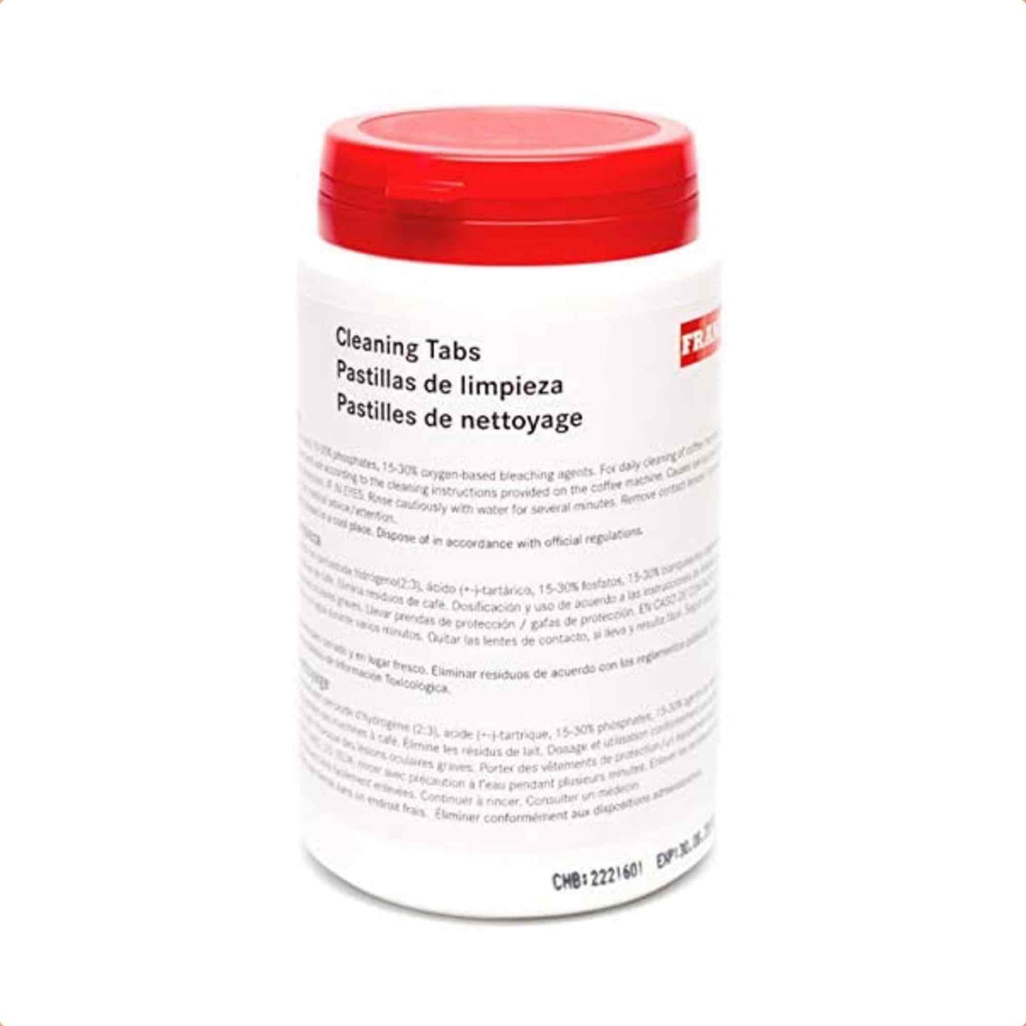 Franke 2.3g Cleaning Tabs - 100 Tablets Per Tub