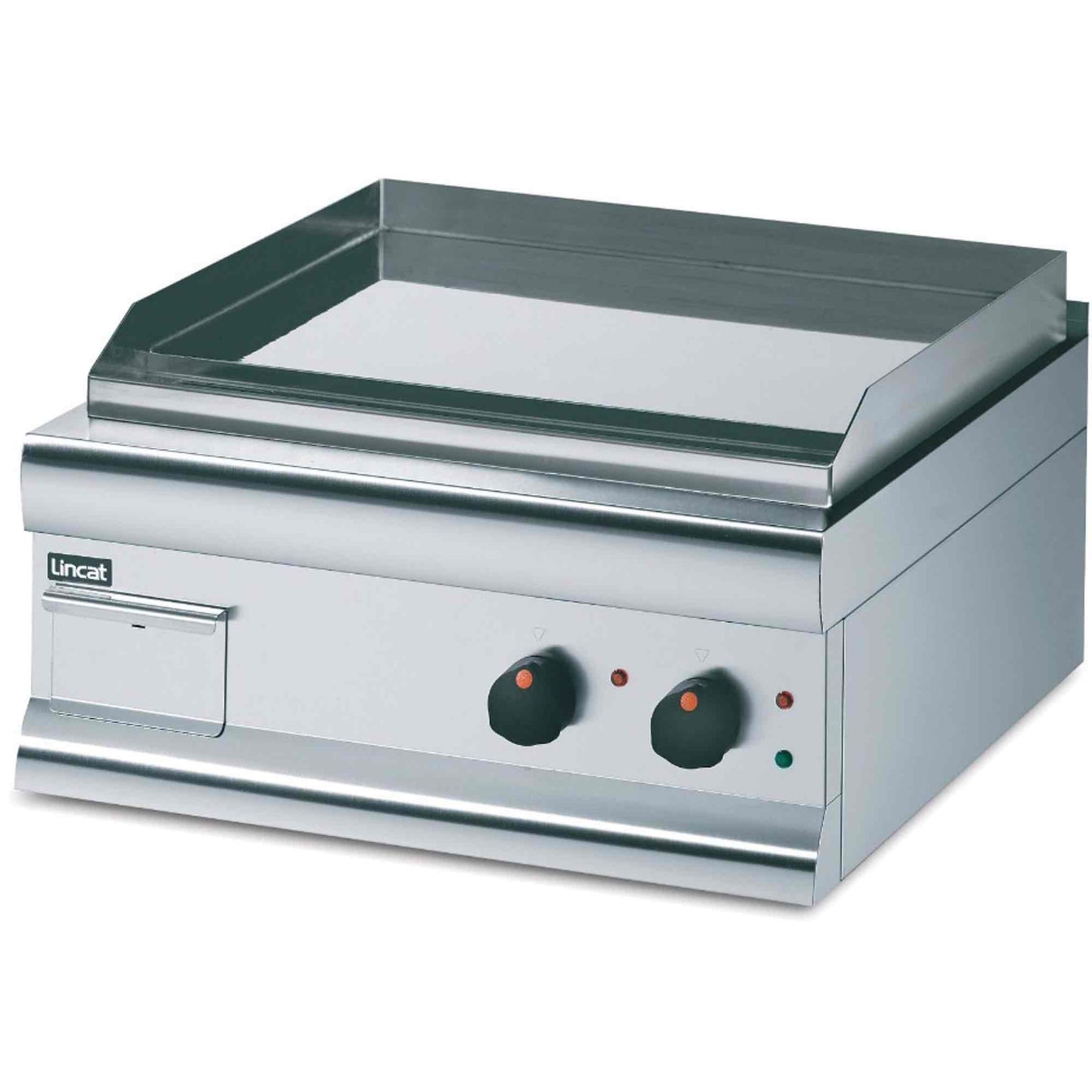 Lincat Silverlink 600 Chrome Plate Griddle Twin Zone 4kw - Electric - 600w x 620d x 330h - GS6C/T