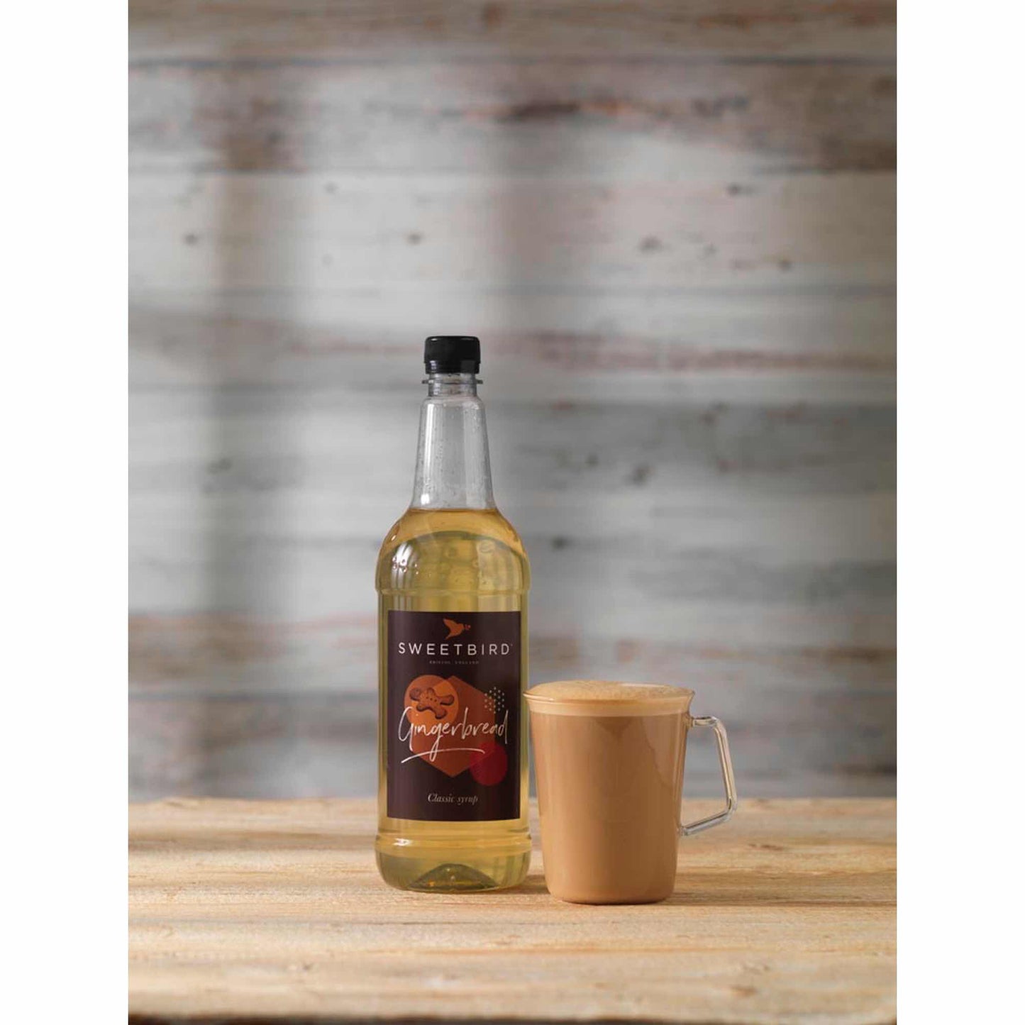 Sweetbird Gingerbread Coffee Syrup - 1 Litre Bottle