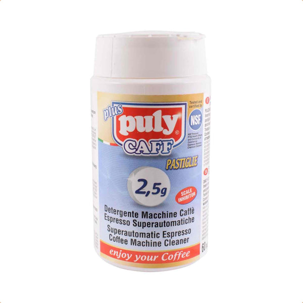 Puly Caff Coffee Coffee Machine Cleaning Tablets Tub of 60 - 2.5g