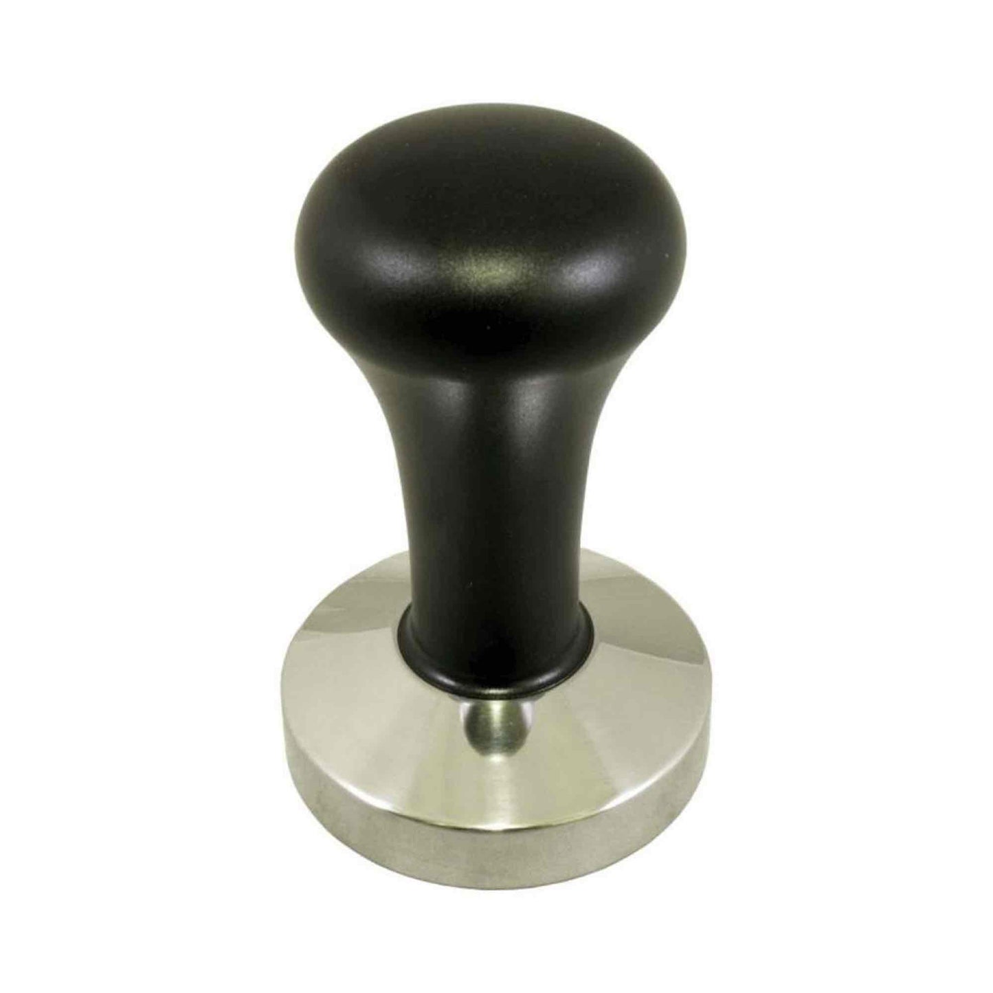 Stainless Steel Tamper - Black Handle - 57mm