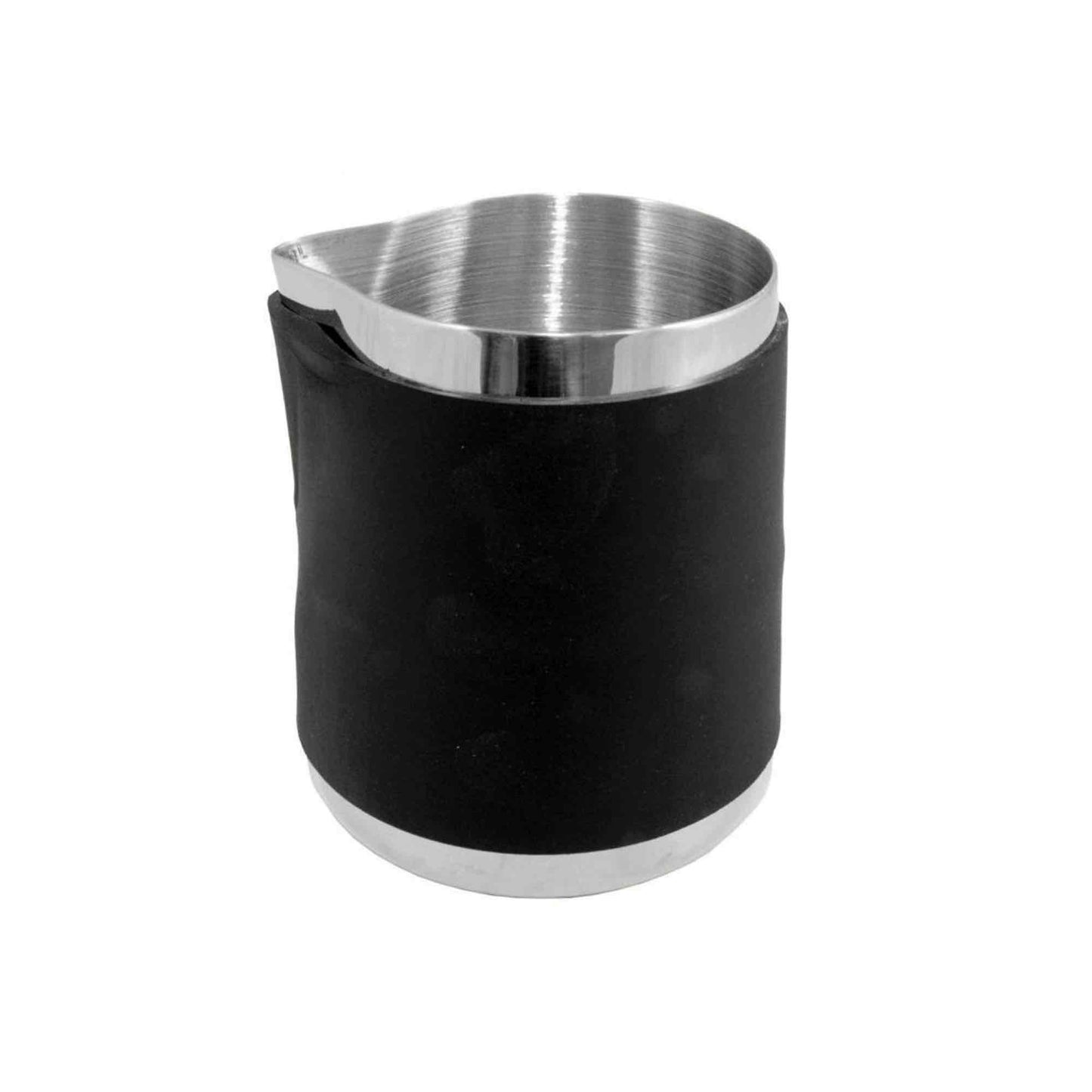 Handle Free Milk Foaming Jug With Insulated Silicone Sleeve - 20oz / 600ml