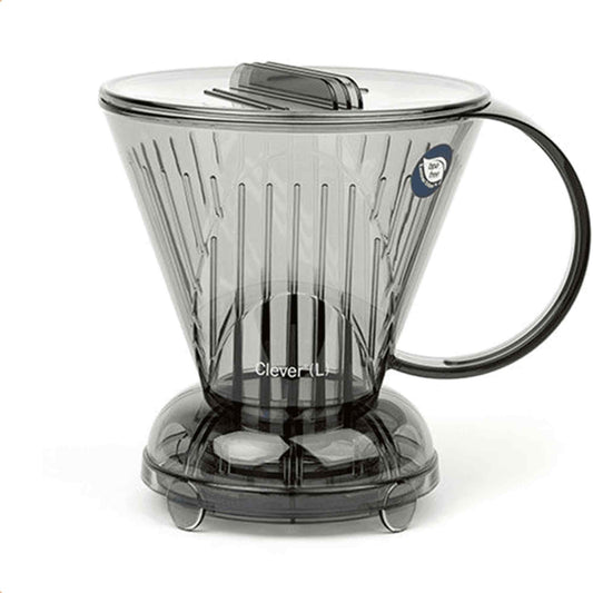 Clever Coffee Dripper + 100 Filters (Transparent Brown)