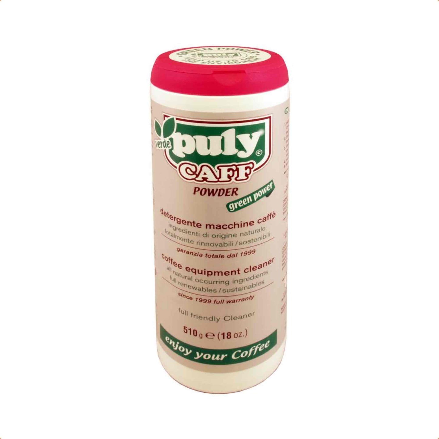 Puly Caff Verde Coffee Machine Cleaning Powder - 510g
