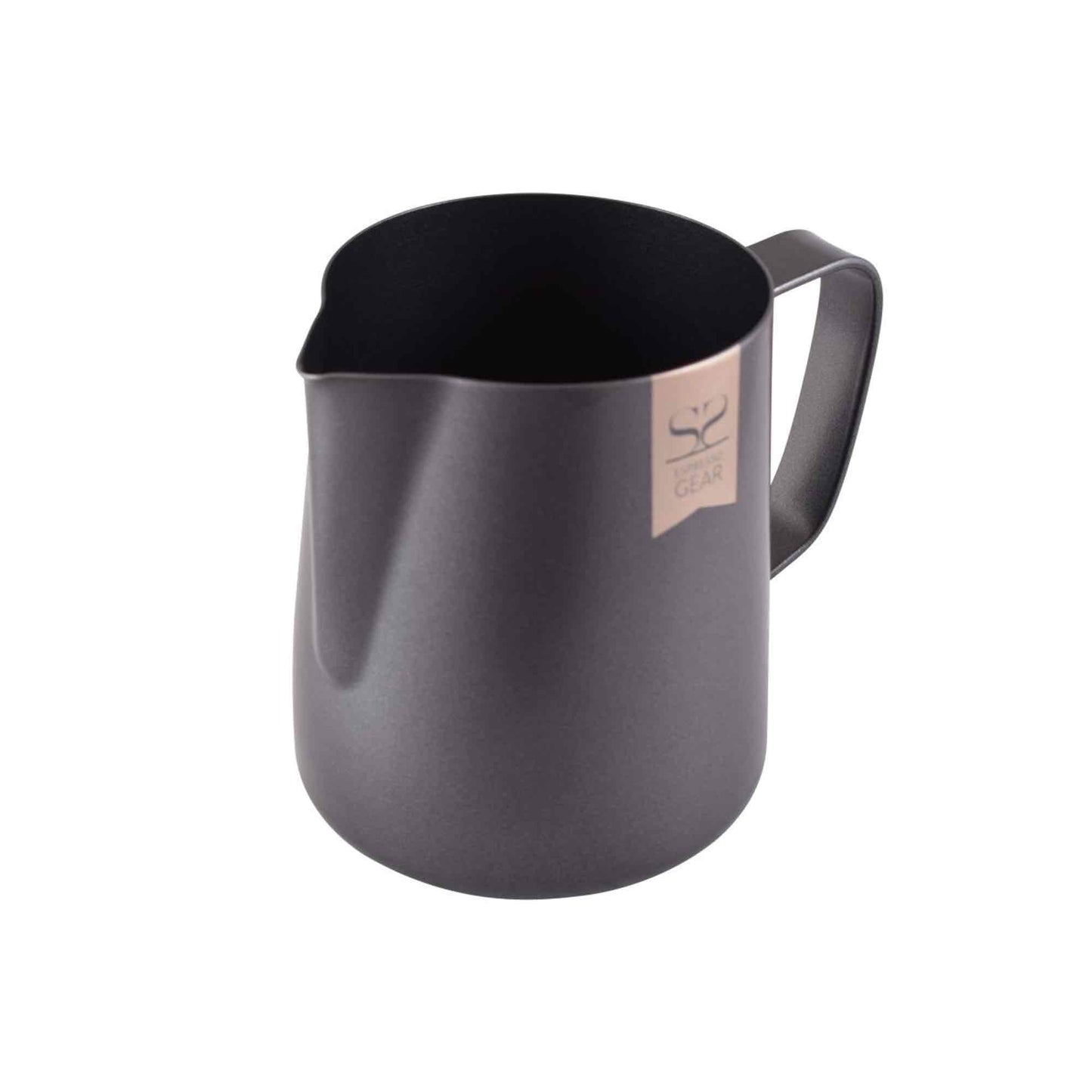 Espresso Gear Teflon Coated Milk Foaming Jug - Black - 350ml