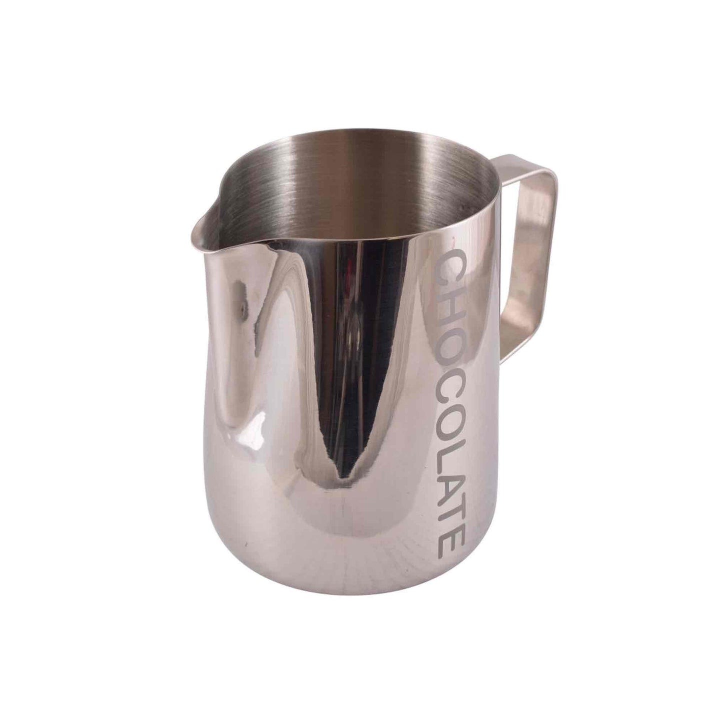Chocolate Labeled Milk Foaming Jug - Stainless Steel - 600ml