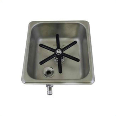 Flush Mount Pitcher Rinser / Glass Rinser - 152mm (L) 140mm (W) 64mm (D)