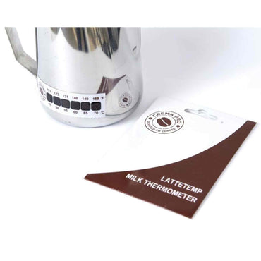 Crema Pro Milk Jug Label Liquid Lattetemp Thermometer Sticker
