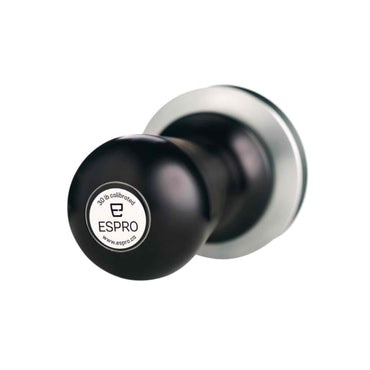 Espro Flat Calibrated Click Tamper Black - Stainless Steel Base - 57mm