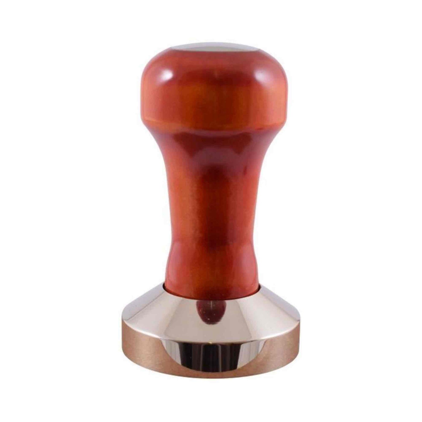 Wooden Professional Coffee Tamper - Stainless Steel Base - 53mm
