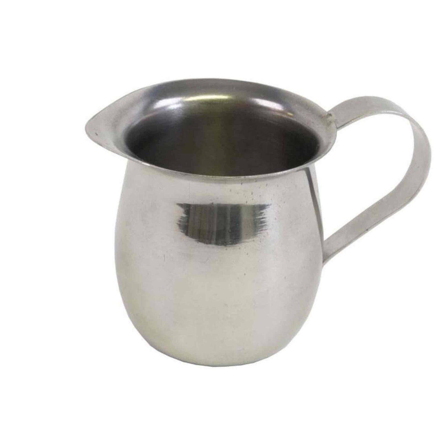 Round Espresso / Creamer Shot Pot - Stainless Steel - 3oz