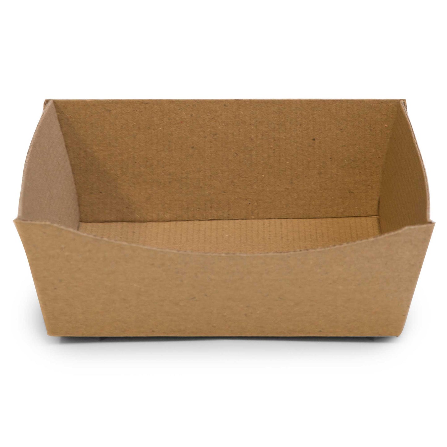 Vegware Compostable 6 x 6in Microflute Food Tray - Case of 270