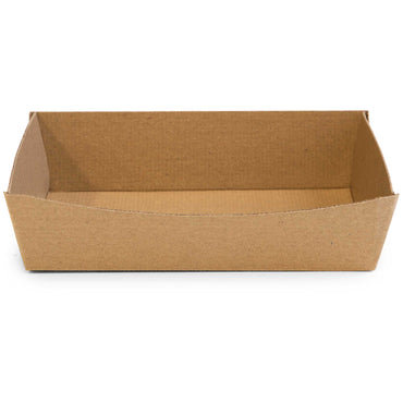 Vegware Compostable 8 x 6in Microflute Food Tray - Case of 200