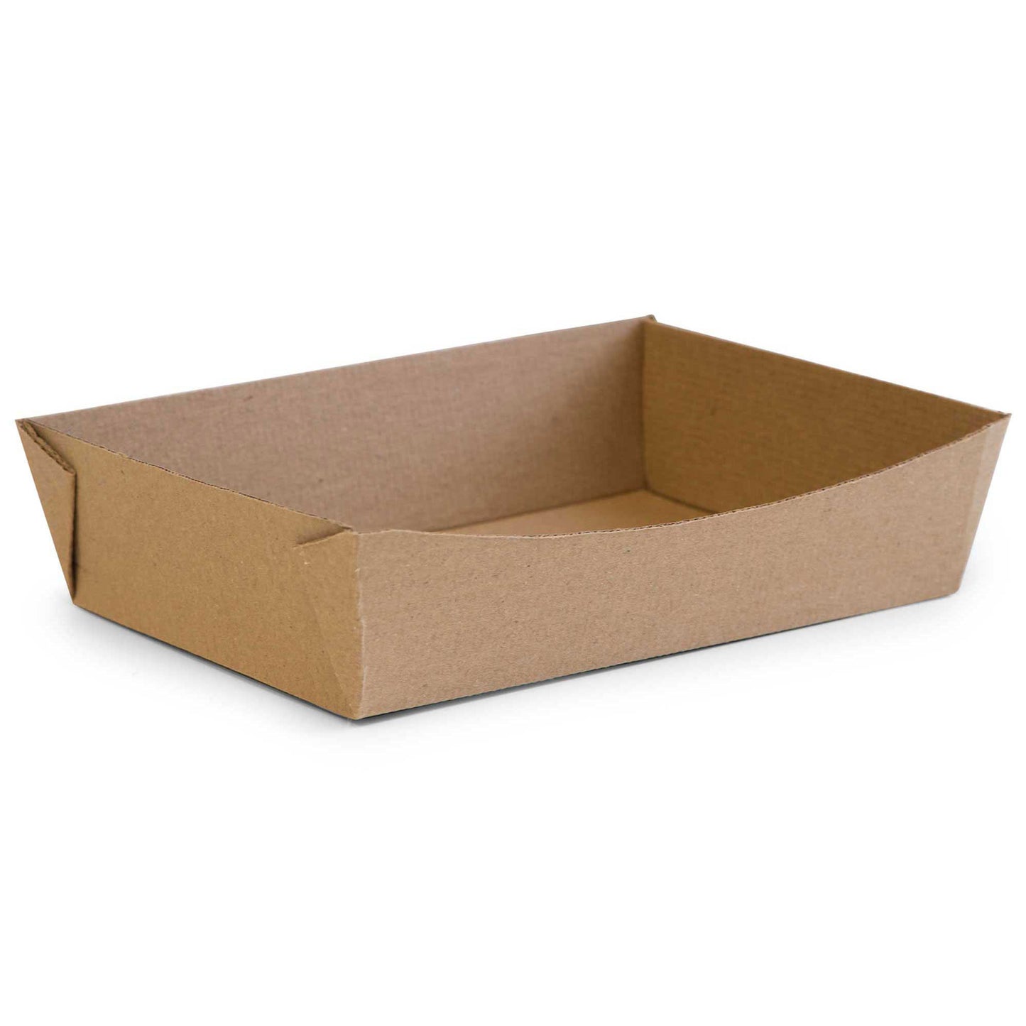 Vegware Compostable 8 x 6in Microflute Food Tray - Case of 200