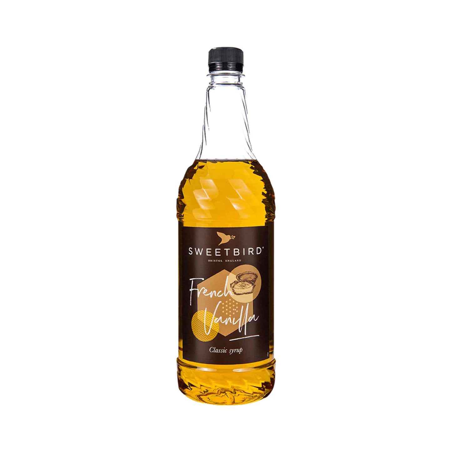 Sweetbird French Vanilla Coffee Syrup - 1 Litre Bottle