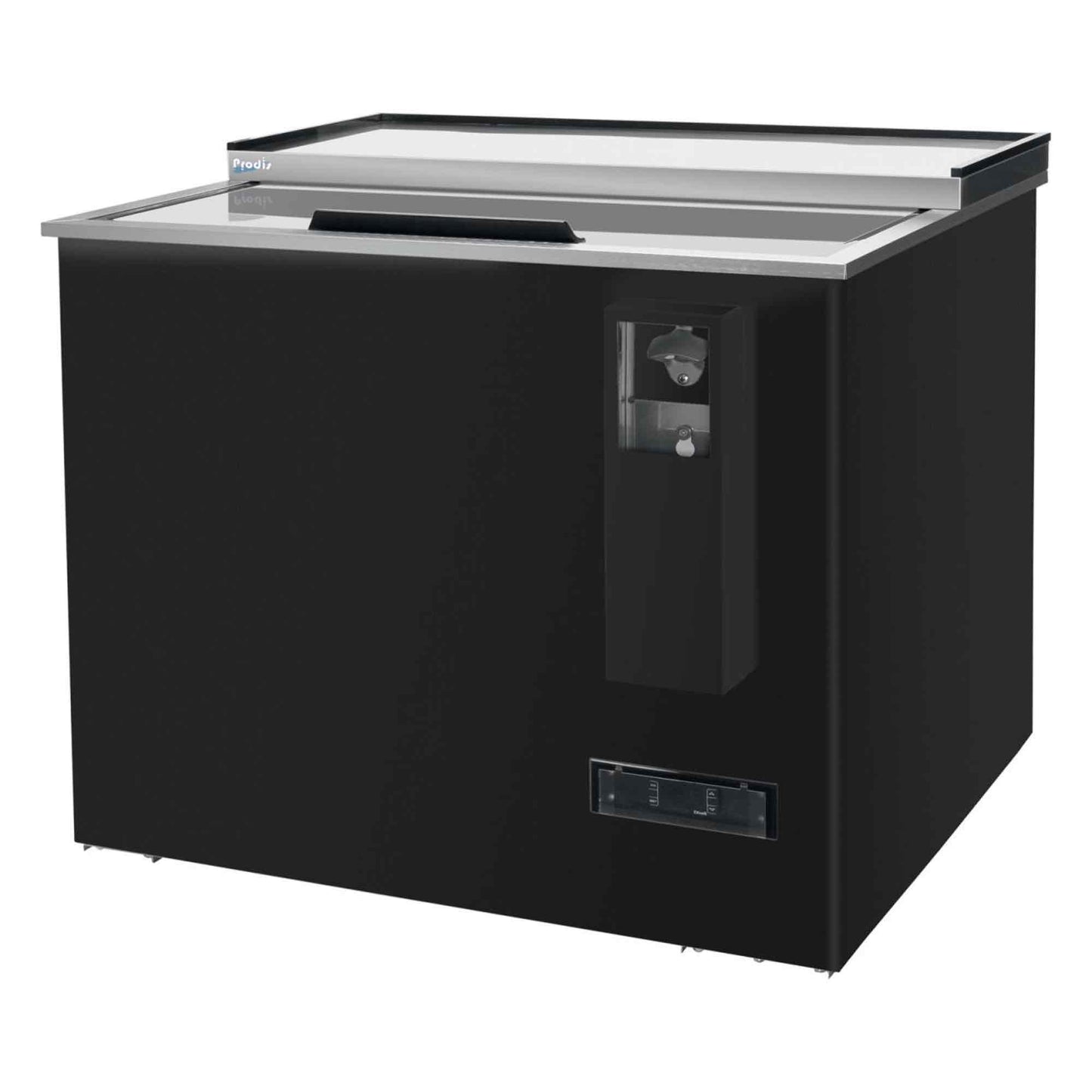 Prodis NTBD1, 279 Litre Black Horizontal Bottle Dump