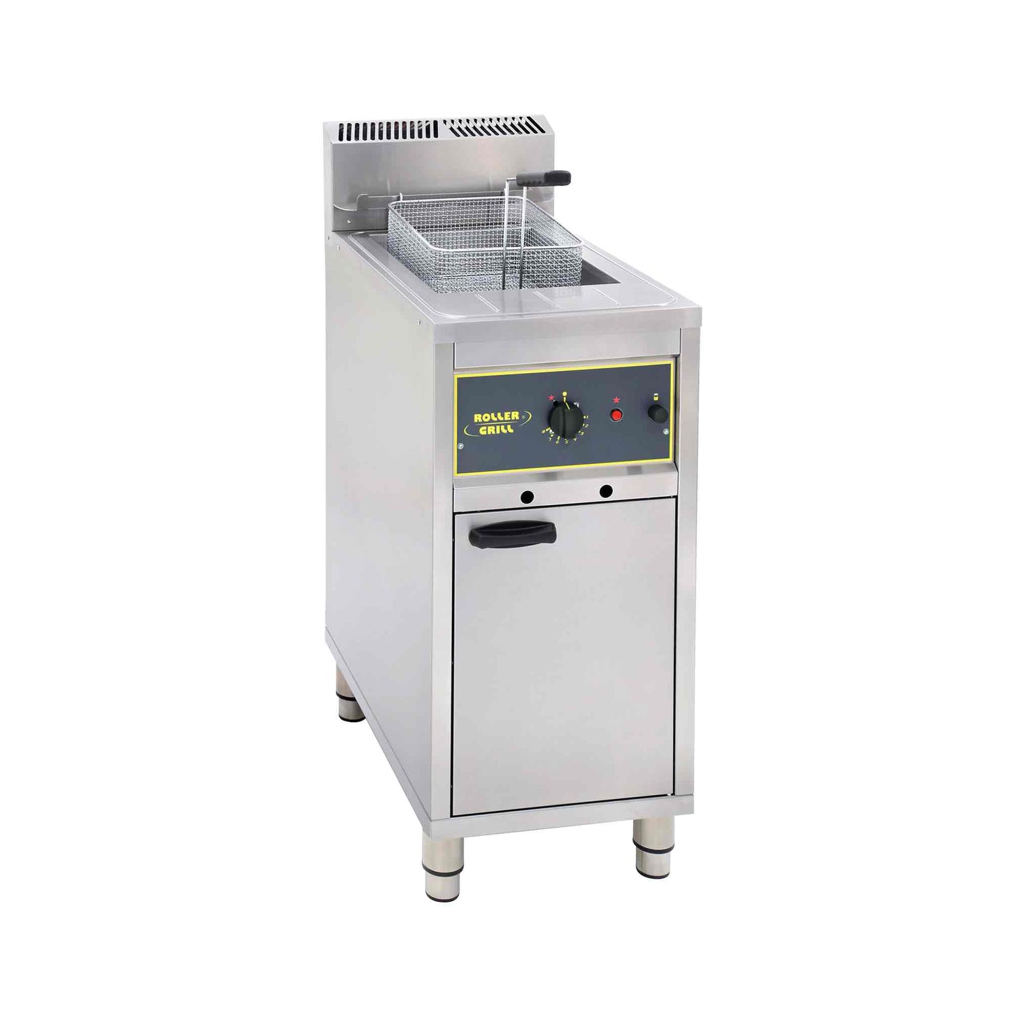 Roller Grill Deep Fat Fryer Floor Standing - Gas - 400w x 600d x 1055h - RFG16