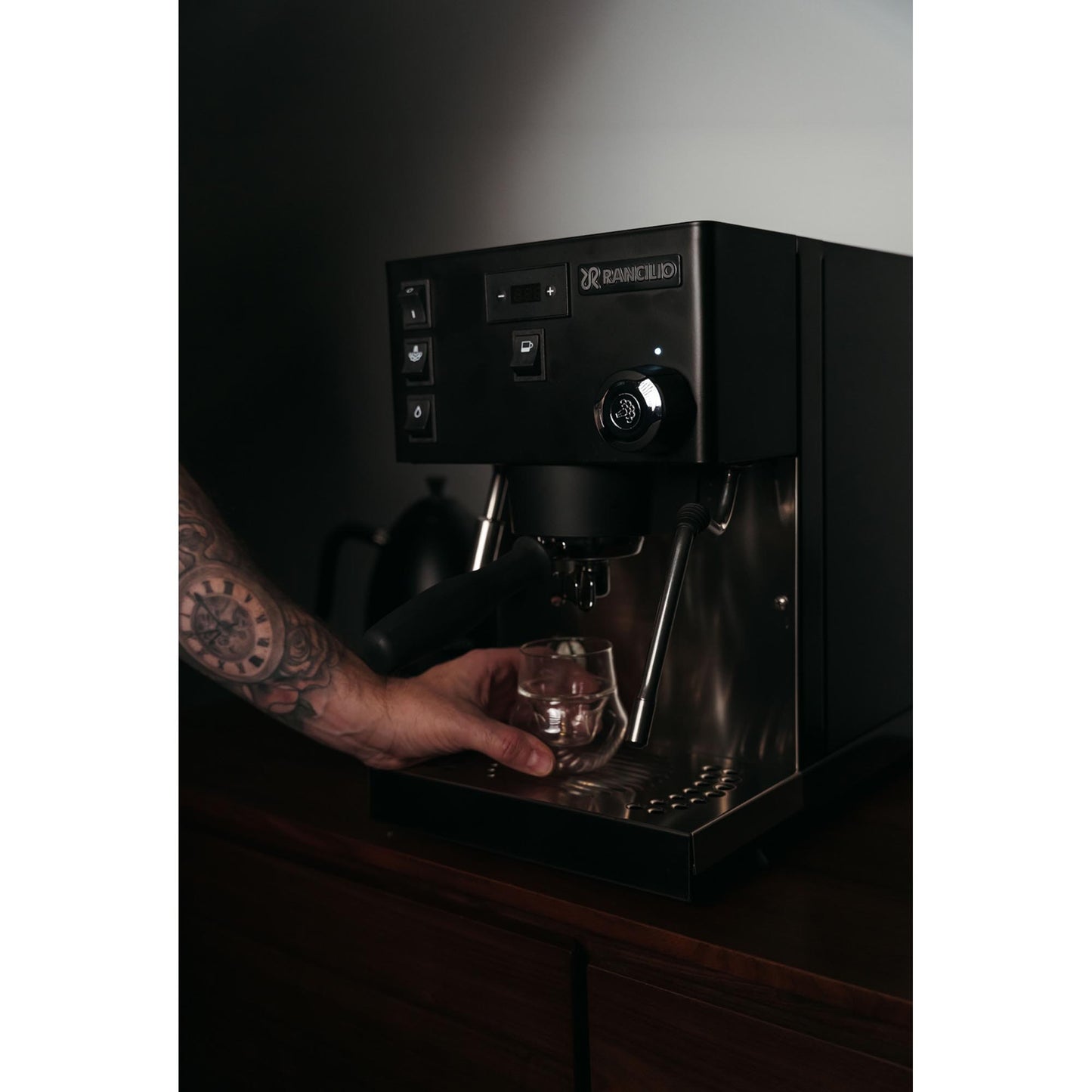 Rancilio Silvia Pro X Dual Boiler Espresso Machine - Black