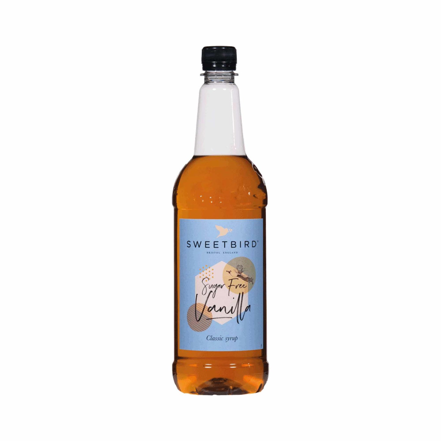 Sweetbird Sugar-Free Vanilla Coffee Syrup - 1 Litre Bottle