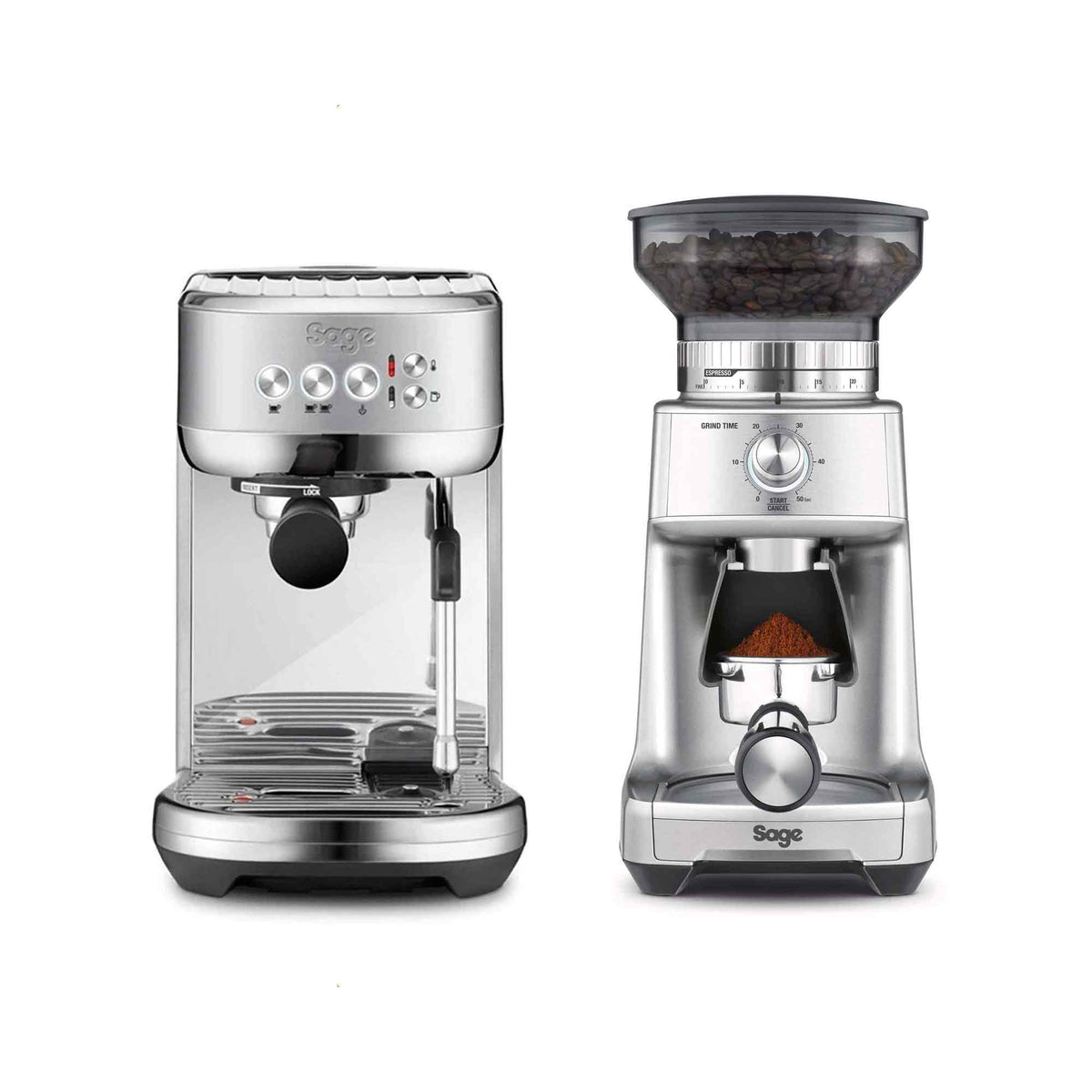 Sage Bambino Plus + The Dose Control Pro Espresso Machine Package