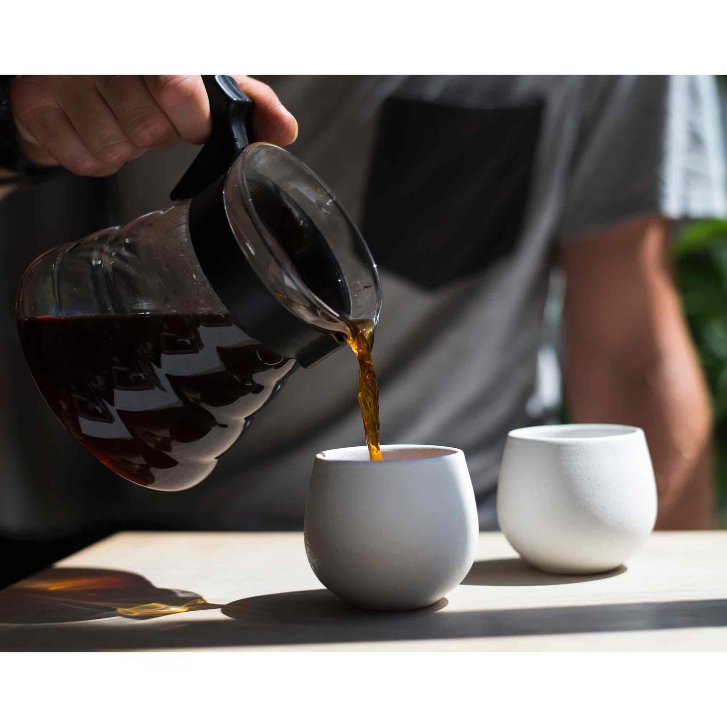 Hario V60 02 Craft Pour Over Coffee Starter Brewing Kit - 4 Cup
