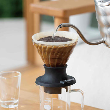 Hario V60 02 Immersion Pour Over Coffee Brewing Set - 4 Cup