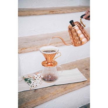 Hario V60 Buono Coffee Drip Kettle - Copper