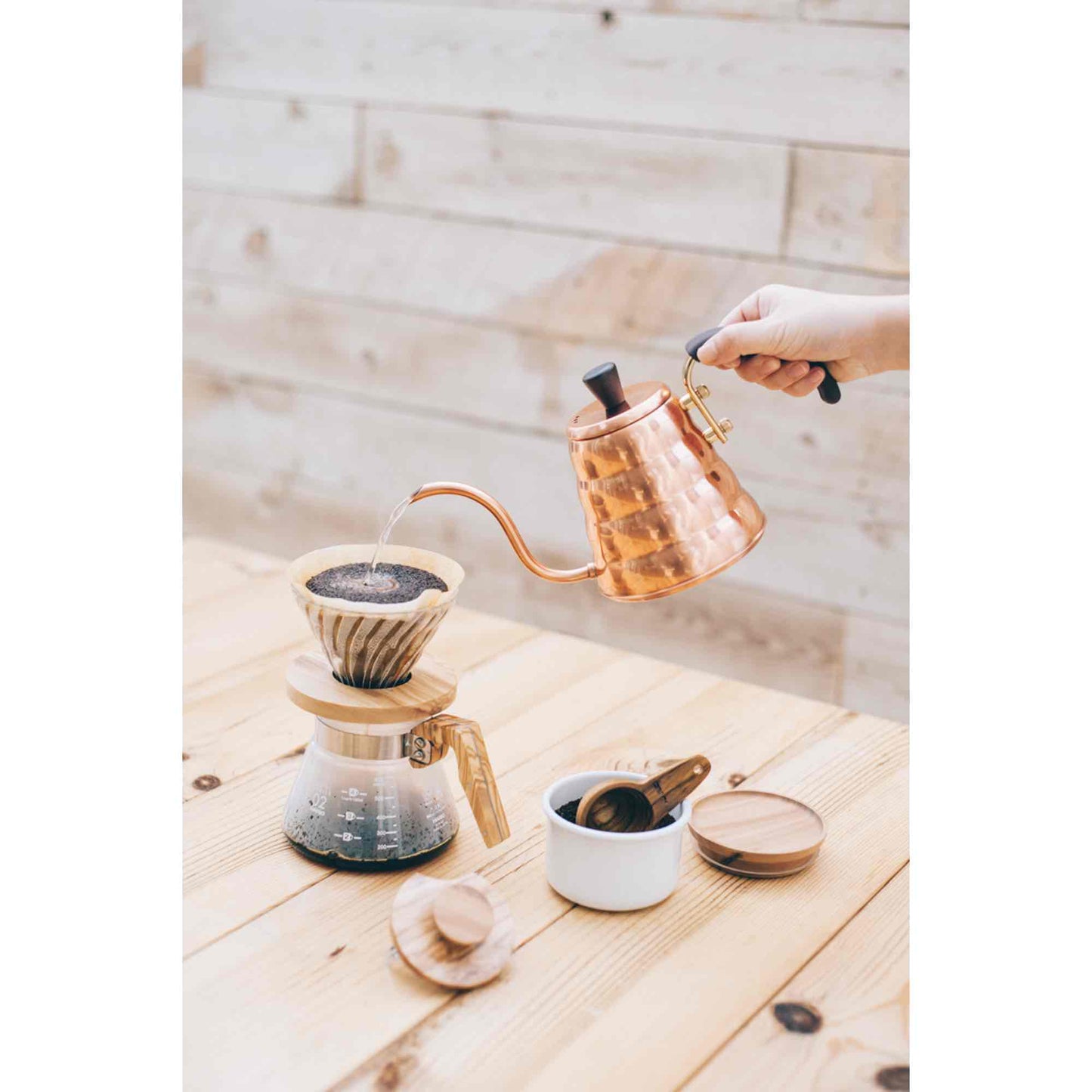 Hario V60 Buono Coffee Drip Kettle - Copper