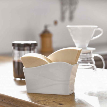 Hario V60 Ceramic Filter Paper Stand - White