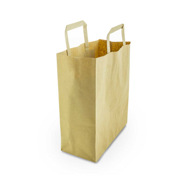 Vegware Compostable Medium Recycled Kraft Paper Carrier - Case of 250